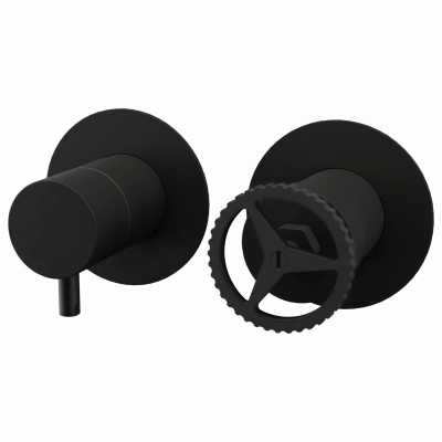 Смеситель для душа Remer Chrono CH93ZPNO, черный матовый фото в интернет-магазине Русалия