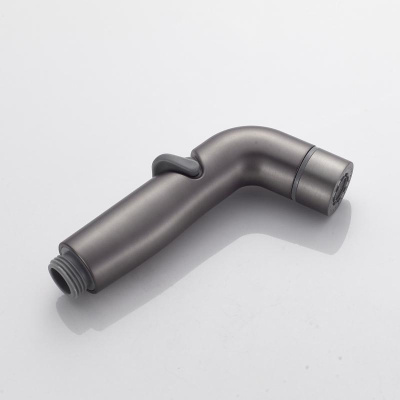 Гигиенический душ со смесителем Shevanik S4105T, оружейная сталь фото в интернет-магазине Русалия