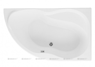 Ванна акриловая асимметричная Graciosa 150x90 Aquanet