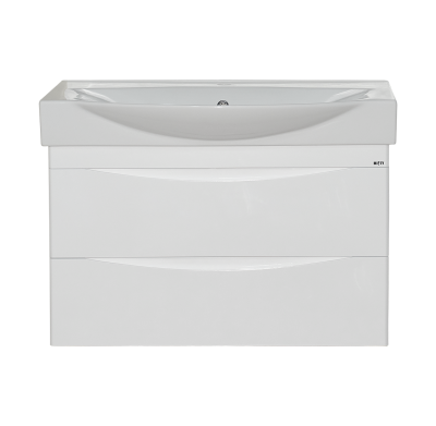 Тумба Элвис 85 подвесная с раковиной Kirovit Элвис 85 Misty фото в интернет-магазине Русалия