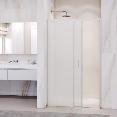 Душевая дверь RGW PA-017 1300, стекло матовое-сатинат, профиль хром фото в интернет-магазине Русалия