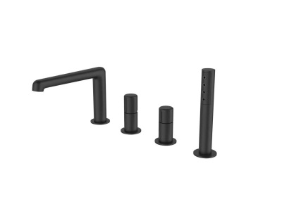 Смеситель на борт ванны  UNO UNO-BVD4-CRM  Belbagno фото в интернет-магазине Русалия