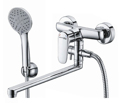 Vils 5602L Смеситель для ванны с длинным изливом Wasserkraft фото в интернет-магазине Русалия