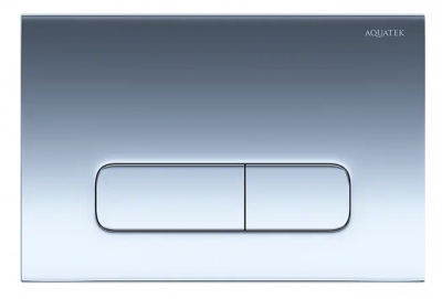 Клавиша смыва KDI-0000016 хром глянец Aquatek фото в интернет-магазине Русалия