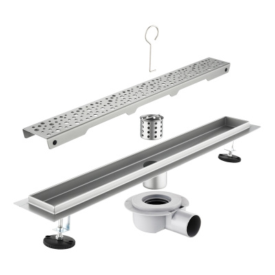 Трап для душа 60см Savol S-DL03L-60, сатин фото в интернет-магазине Русалия