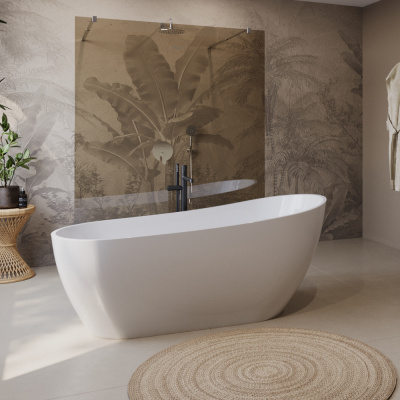 Акриловая ванна BELBAGNO BB704-1700-800-K фото в интернет-магазине Русалия