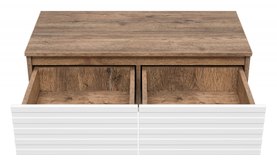 Консоль Dakota 80 на металлокаркасе (белая) DAK-019080-19-012Я Brevita фото в интернет-магазине Русалия