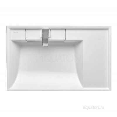 Раковина AQUATON Рейн 80 белая 1A72113KRW010 фото в интернет-магазине Русалия