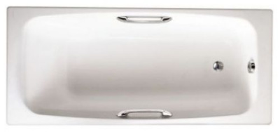 Чугунная ванна JACOB DELAFON DIAPASON E2926 170х75  с отверстиями под ручки фото в интернет-магазине Русалия