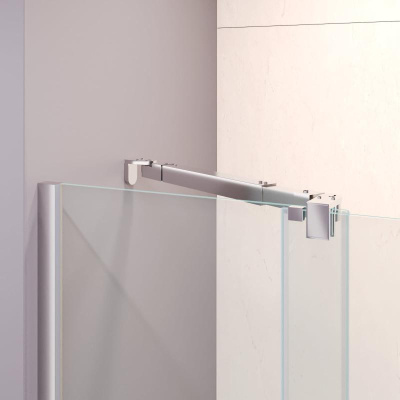 Шторка на ванну RGW SC-46 900, стекло прозрачное, профиль хром фото в интернет-магазине Русалия