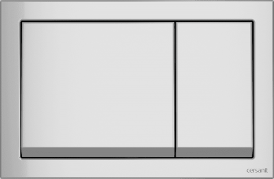 Клавиша смыва Enter хром матовый BU-ENT/Cm Cersanit фото в интернет-магазине Русалия