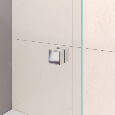 Шторка на ванну RGW SC-46 1000, стекло прозрачное, профиль хром фото в интернет-магазине Русалия