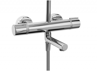 Душевая система с термостатом на ванну Atom E26238-CP Jacob Delafon фото в интернет-магазине Русалия