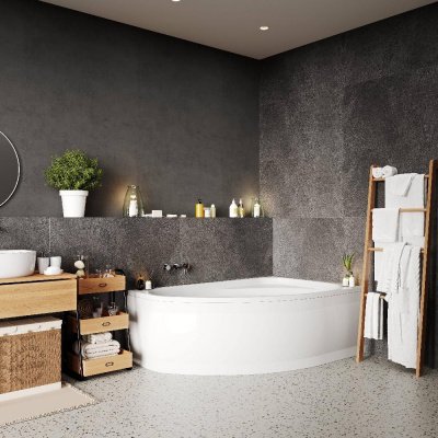 Акриловая ванна VAGNERPLAST HAPI 170x110 Right VPBA170HAP3PX-04 фото в интернет-магазине Русалия