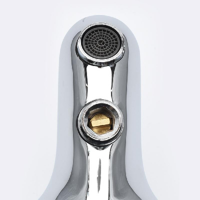 AQM P6132 AQUAme Prato Смеситель для ванны, хром, однорычажный. AQUAme фото в интернет-магазине Русалия