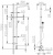 Душевая система Fit D283CP-2-RUS Bravat фото в интернет-магазине Русалия