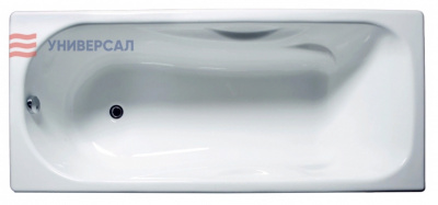 Ванна чугунная Сибирячка 180х80 без отверстий под ручки Универсал фото в интернет-магазине Русалия