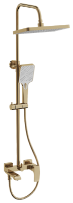 Душевая система BELZ золотой (B24507-5) фото в интернет-магазине Русалия