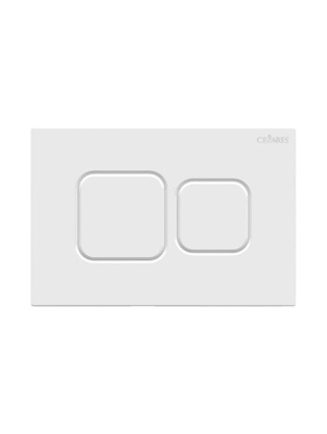 Кнопка смыва CEZARES PN2-BTN-BL Белый глянцевый фото в интернет-магазине Русалия