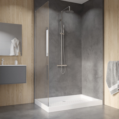 Душевой поддон керамический прямоугольник 700x1400 фото в интернет-магазине Русалия