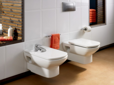 Комплект инсталляция с кнопкой и подвесной унитаз Dama Senso микролифт 893104090 Roca фото в интернет-магазине Русалия