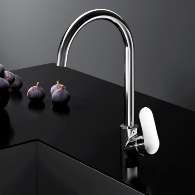 F8007100 Like смеситель для кухни, хром, шт. фото в интернет-магазине Русалия