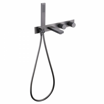 Смеситель ABBER Rund AF8730NG для ванны скрытого монтажа, никель фото в интернет-магазине Русалия