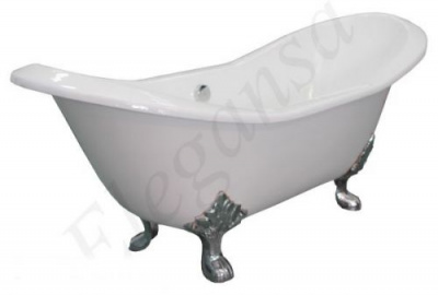 Чугунная ванна Elegansa Taiss Crome 180х80 фото в интернет-магазине Русалия