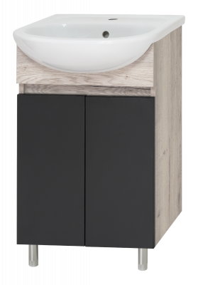 Тумба Поло 50 с раковиной Керамин Рива 50 Misty фото в интернет-магазине Русалия