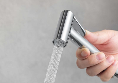 Комплект для гигиенического душа встроенный AQUATEK (cмеситель + гигиеническая лейка + шланг) AQ1019CR ВЕГА фото в интернет-магазине Русалия