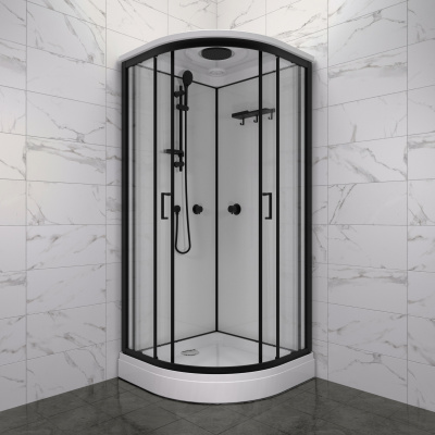 Душевая кабина Ультра 80*80 В (7 мест+сифон D50) Щ0000072615 Тритон фото в интернет-магазине Русалия