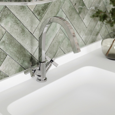 Weser 7803 Смеситель для умывальника Wasserkraft фото в интернет-магазине Русалия