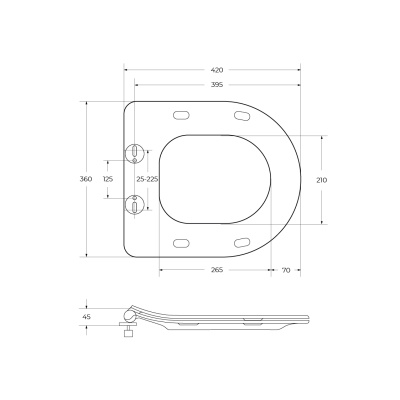Крышка-сиденье BelBagno AMANDA BB051-2SC фото в интернет-магазине Русалия