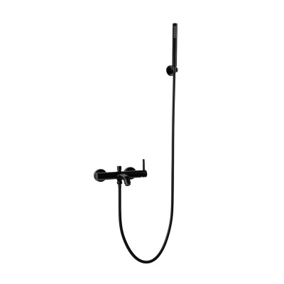 Смеситель для ванны FILARETE Roun FL2120BL, черный фото в интернет-магазине Русалия