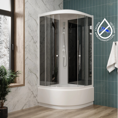 Кабина EC821 душевая PARLY 
 80х80х215 см фото в интернет-магазине Русалия