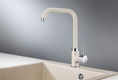 Смеситель для кухни GRANULA (0041, ПИРИТ) фото в интернет-магазине Русалия