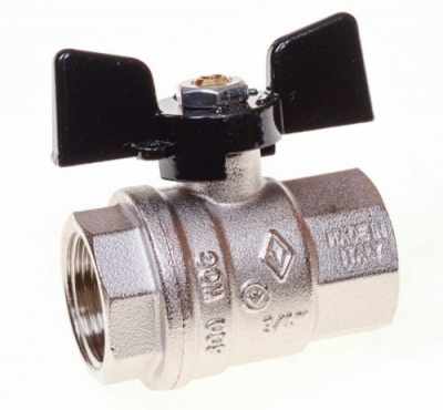 Кран шаровый усиленного типа 1/2" ВР-ВР 302 Bugatti фото в интернет-магазине Русалия