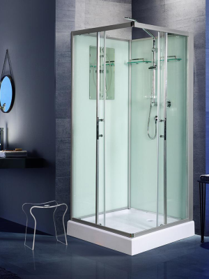 Душевая кабина LAINE 901 90*90*217 10000003259 WeltWasser фото в интернет-магазине Русалия