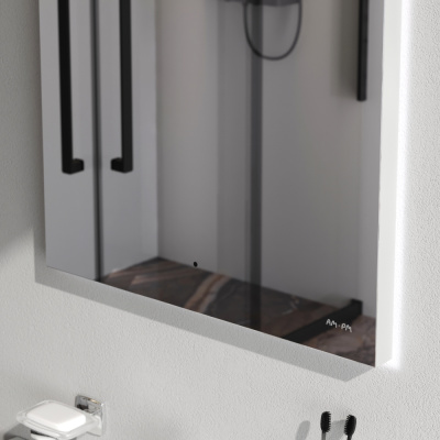 M85MOX10551S X-Joy Зеркало с интерьерной Led подсветкой, ИК-сенсорром, 55 см Am.Pm фото в интернет-магазине Русалия