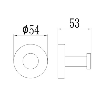 Крючок для ванной комнаты Savol S-005653-1, сатин фото в интернет-магазине Русалия