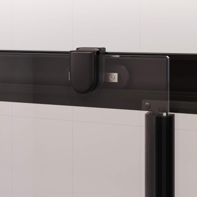 Душевая дверь RGW PA-017B 1700, стекло прозрачное, профиль черный фото в интернет-магазине Русалия