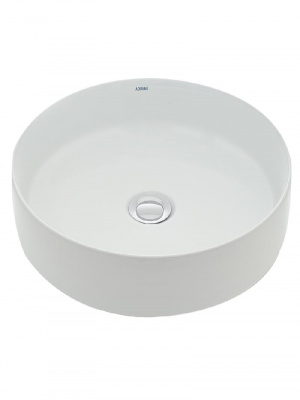 AQM5007 Раковина настольная отдельностоящая круглая. 400x400x120 фото в интернет-магазине Русалия