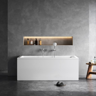 W93A-160-070W-A Gem, ванна акриловая 160x70 см фото в интернет-магазине Русалия