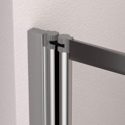 Шторка на ванну RGW SC-40, стекло прозрачное, профиль хром фото в интернет-магазине Русалия