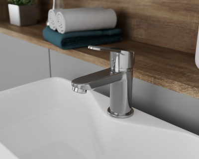 Смеситель для умывальника RUSH SKY (SK5720-11) фото в интернет-магазине Русалия