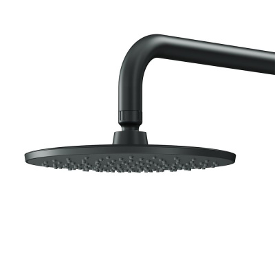 F0590022 Gem верхний душ 220 мм, чёрный, шт. фото в интернет-магазине Русалия