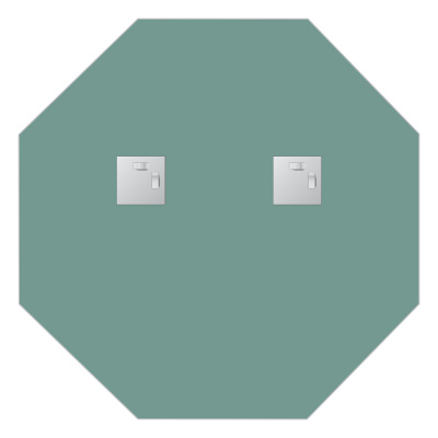 Зеркало настенное Primary EVOFORM 60х60 см, BY 0076 фото в интернет-магазине Русалия