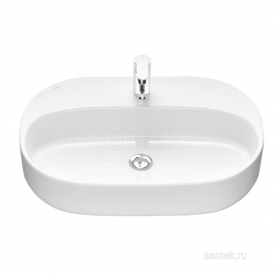 Раковина Santek Одри Round 620x420 отверстие под смеситель 1WH501710 фото в интернет-магазине Русалия