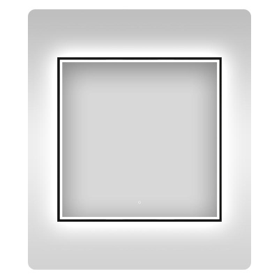 Настенное зеркало для ванной с подсветкой для макияжа 65х65х2,5 см 7 Rays' Spectrum172200420 Wellsee фото в интернет-магазине Русалия