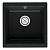 Мойка кухонная Point Бату 45 PN3008B, черный фото в интернет-магазине Русалия